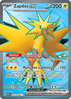 Zapdos-ex 192/207
