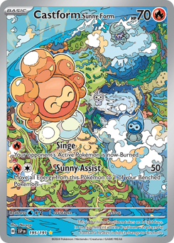 Castform Forma Sole 195/252 NM (ITA)