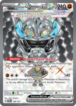 Ogerpon Maschera Fondamenta-ex 199/226 NM (ITA)