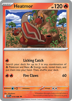 Heatmor 019/173 Master Ball NM (ITA)