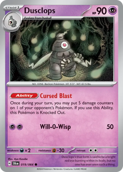 Dusclops 019/99 NM (ITA)