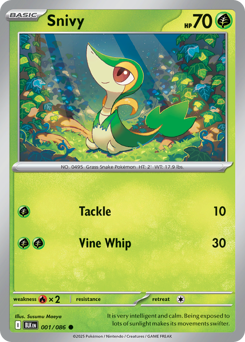 Snivy 001/172 NM (ITA)