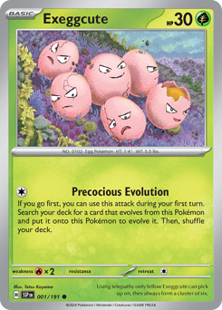 Exeggcute 001/252 Reverse NM (ITA)