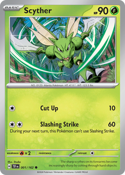 Scyther 001/218 Reverse NM (ITA)