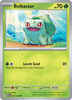 Bulbasaur 001/207