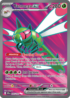 Yanmega-ex 206/244 NM (ITA)
