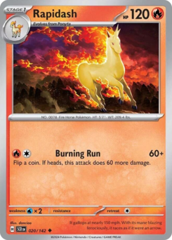 Rapidash 020/175 Reverse NM (ITA)