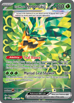 Ogerpon Maschera Turchese-ex 211/226 NM (ITA)