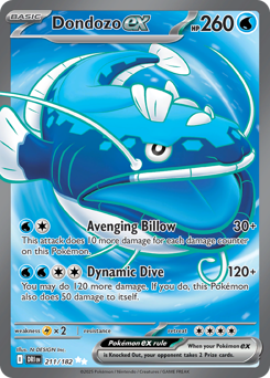 Dondozo-ex 211/244 NM (ITA)
