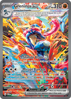 Greninja-ex 214/226 NM (ITA)