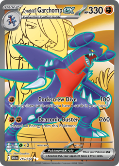Garchomp-ex di Camilla 215/244 NM (ITA)