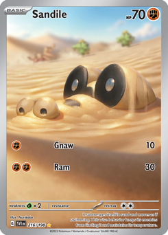 Sandile 216/198 NM (ITA)