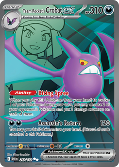 Crobat-ex del Team Rocket 217/244 NM (ITA)