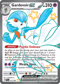 Gardevoir-ex 217/245 NM (ITA)