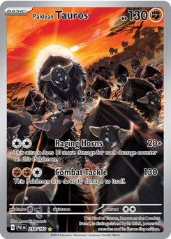 Paldean Tauros 218/279