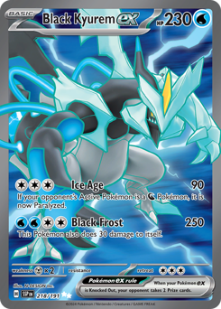Kyurem Nero-ex 218/252 NM (ITA)