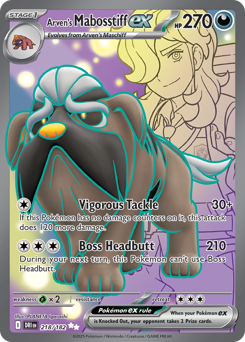 Mabosstiff-ex di Pepe 218/244 NM (ITA)