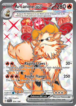 Arcanine-ex 224/198 NM (ITA)
