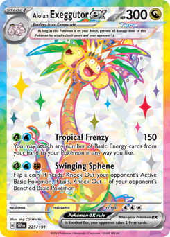 Exeggutor di Alola-ex 225/252 NM (ITA)