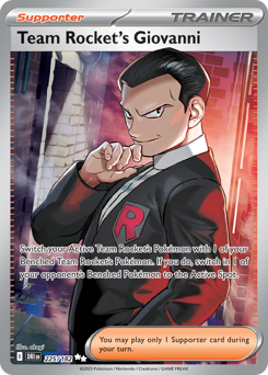 Giovanni del Team Rocket 225/244 NM (ITA)