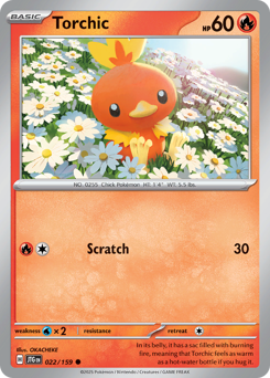 Torchic 022/190 Reverse NM (ITA)