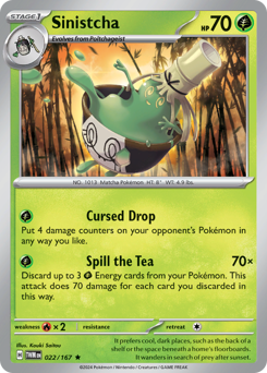 Sinistcha 022/226 Reverse NM (ITA)