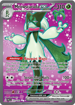 Meowscarada ex 231/279