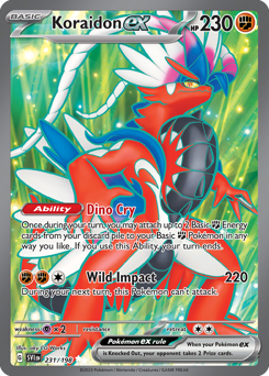 Koraidon-ex 231/198 NM (ITA)