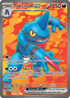 Toxicroak-ex 232/198 NM (ITA)