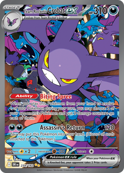 Crobat-ex del Team Rocket 234/244 NM (ITA)