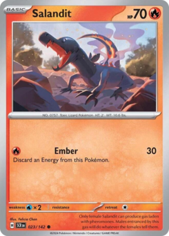 Salandit 023/175 Reverse NM (ITA)