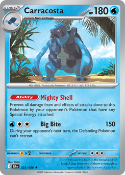 Carracosta 023/172 Master Ball NM (ITA)