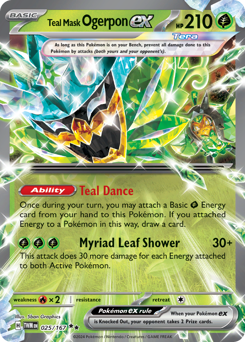 Ogerpon Maschera Turchese-ex 025/226 NM (ITA)