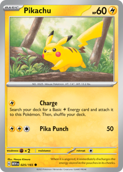 Pikachu 025/207