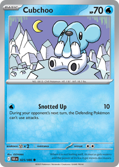 Cubchoo 025/172 NM (ITA)