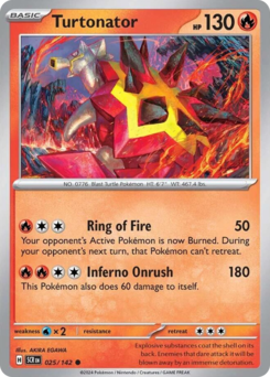 Turtonator 025/175 Reverse NM (ITA)