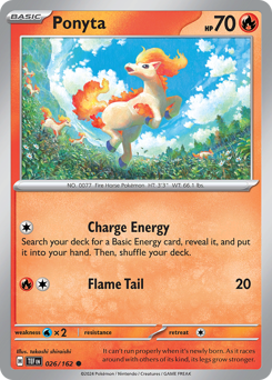 Ponyta 026/218 NM (ITA)