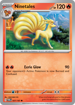 Ninetales 027/226 Reverse NM (ITA)