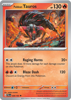 Paldean Tauros 028/279