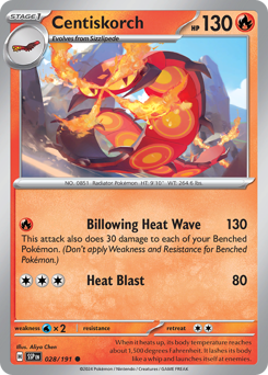 Centiskorch 028/252 NM (ITA)