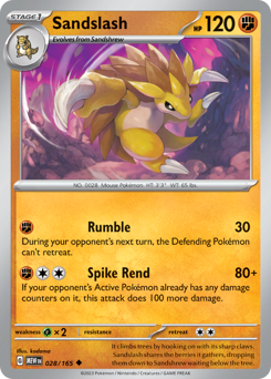 Sandslash 028/207