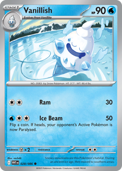 Vanillish 028/173 Master Ball NM (ITA)
