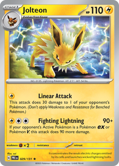Jolteon 029/180 Master Ball NM (ITA)