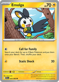 Emolga 029/172 NM (ITA)