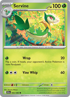 Servine 002/172 NM (ITA)
