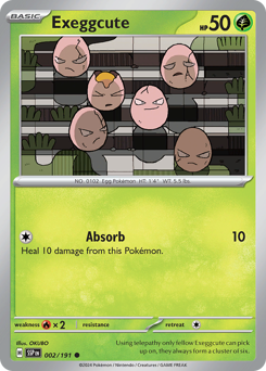 Exeggcute 002/252 NM (ITA)