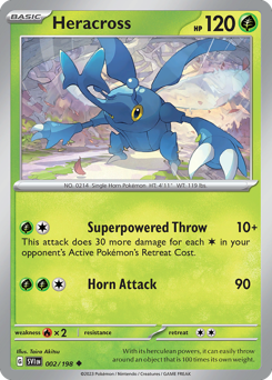 Heracross 002/198 NM (ITA)