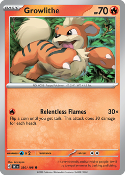 Growlithe 030/198 NM (ITA)