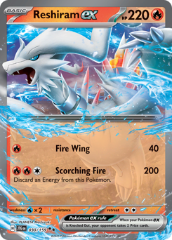 Reshiram-ex 030/190 NM (ITA)