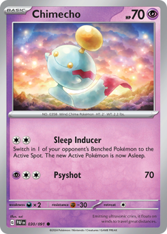 Chimecho 030/245 Reverse NM (ITA)